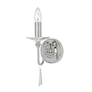 Elstead Lighting Wall Light from the Finsbury Park range. Finsbury Park 1 Light Wall Light Product Code = FP1-POL-NICKEL