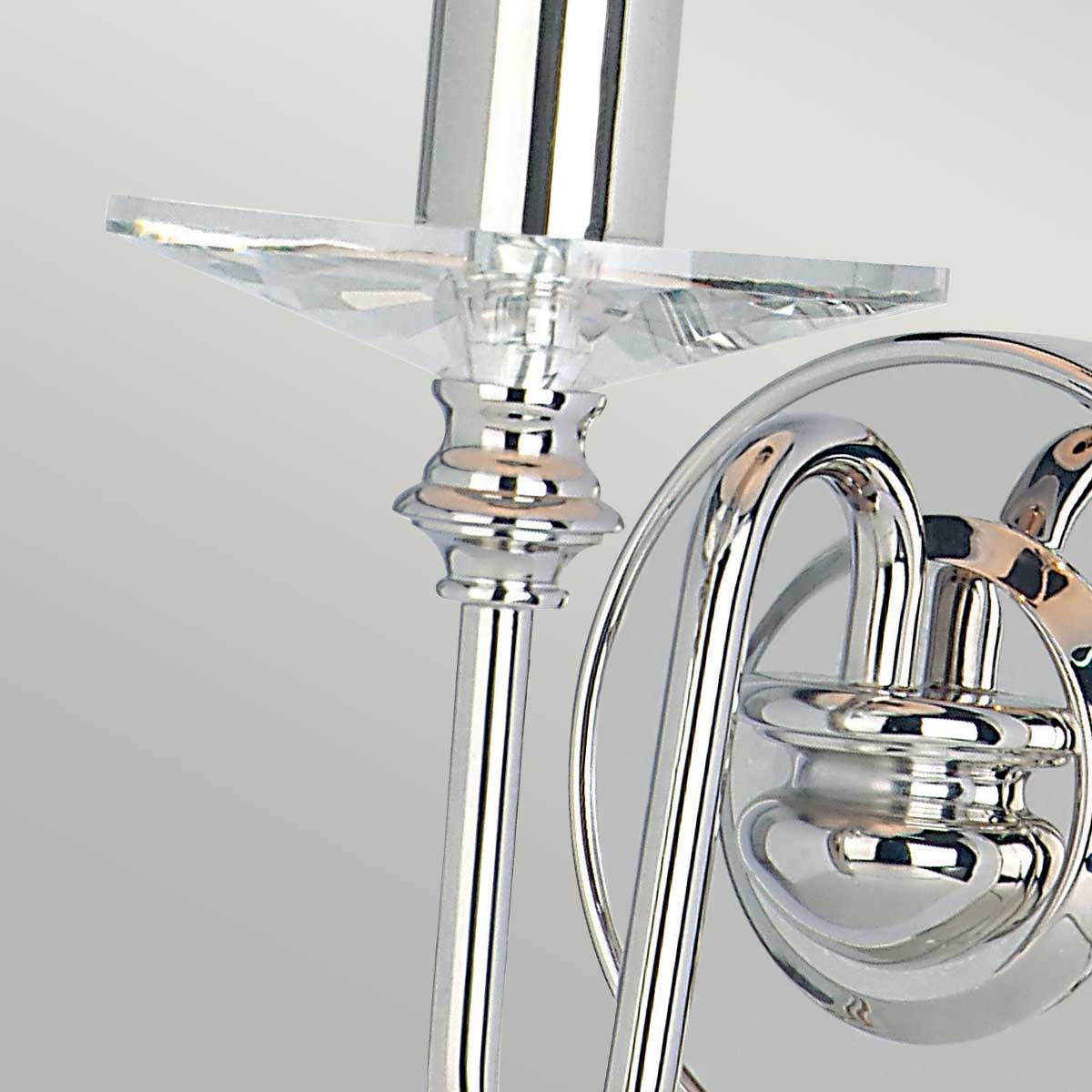 Elstead Lighting Wall Light from the Finsbury Park range. Finsbury Park 1 Light Wall Light Product Code = FP1-POL-NICKEL