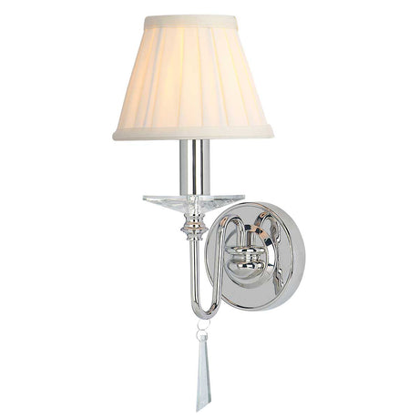 Elstead Lighting Wall Light from the Finsbury Park range. Finsbury Park 1 Light Wall Light Product Code = FP1-POL-NICKEL