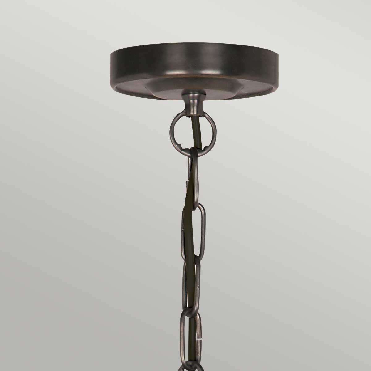 Elstead Lighting Chandelier from the Finsbury Park  range. Finsbury Park 3 Light Chandelier Product Code = FP3-OLD-BRZ