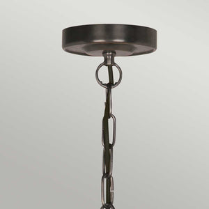 Elstead Lighting Chandelier from the Finsbury Park  range. Finsbury Park 3 Light Chandelier Product Code = FP3-OLD-BRZ