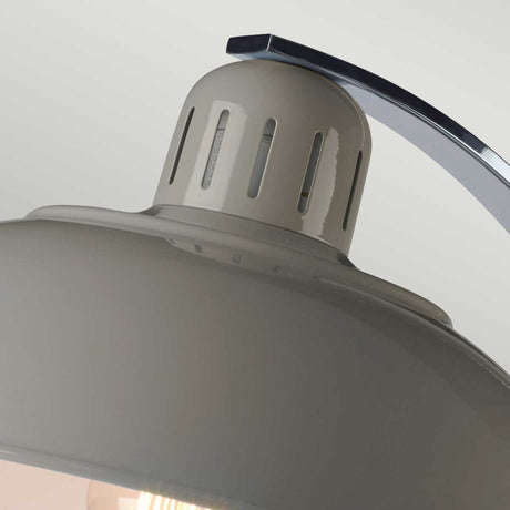 Elstead Lighting Table Lamp from the Franklin range. Franklin 1 Light Desk Lamp Product Code = FRANKLIN-GREY
