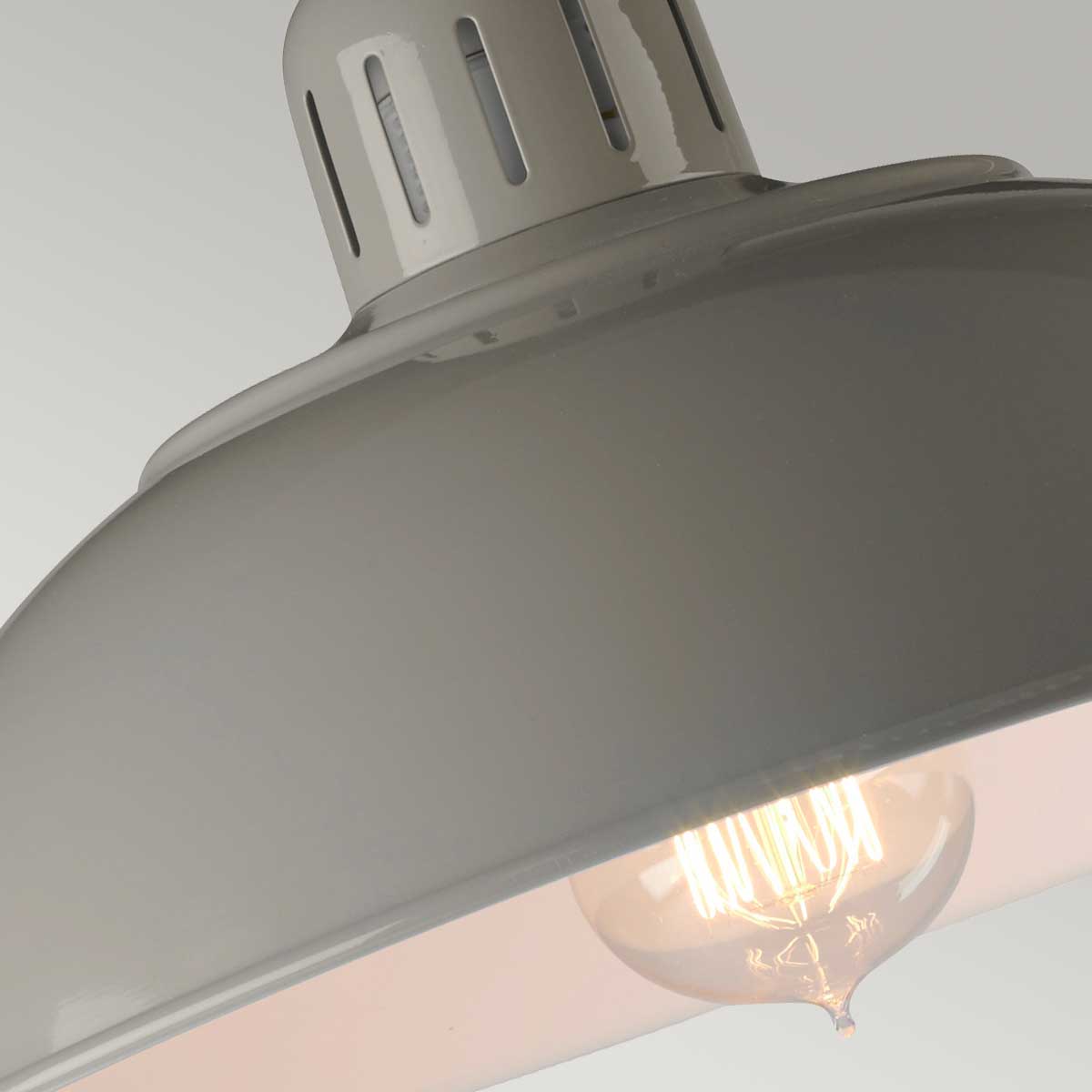 Elstead Lighting Table Lamp from the Franklin range. Franklin 1 Light Desk Lamp Product Code = FRANKLIN-GREY