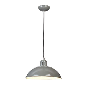 Elstead Lighting  Pendant from the Franklin range. Franklin 1 Light Pendant Product Code = FRANKLIN-P-GY