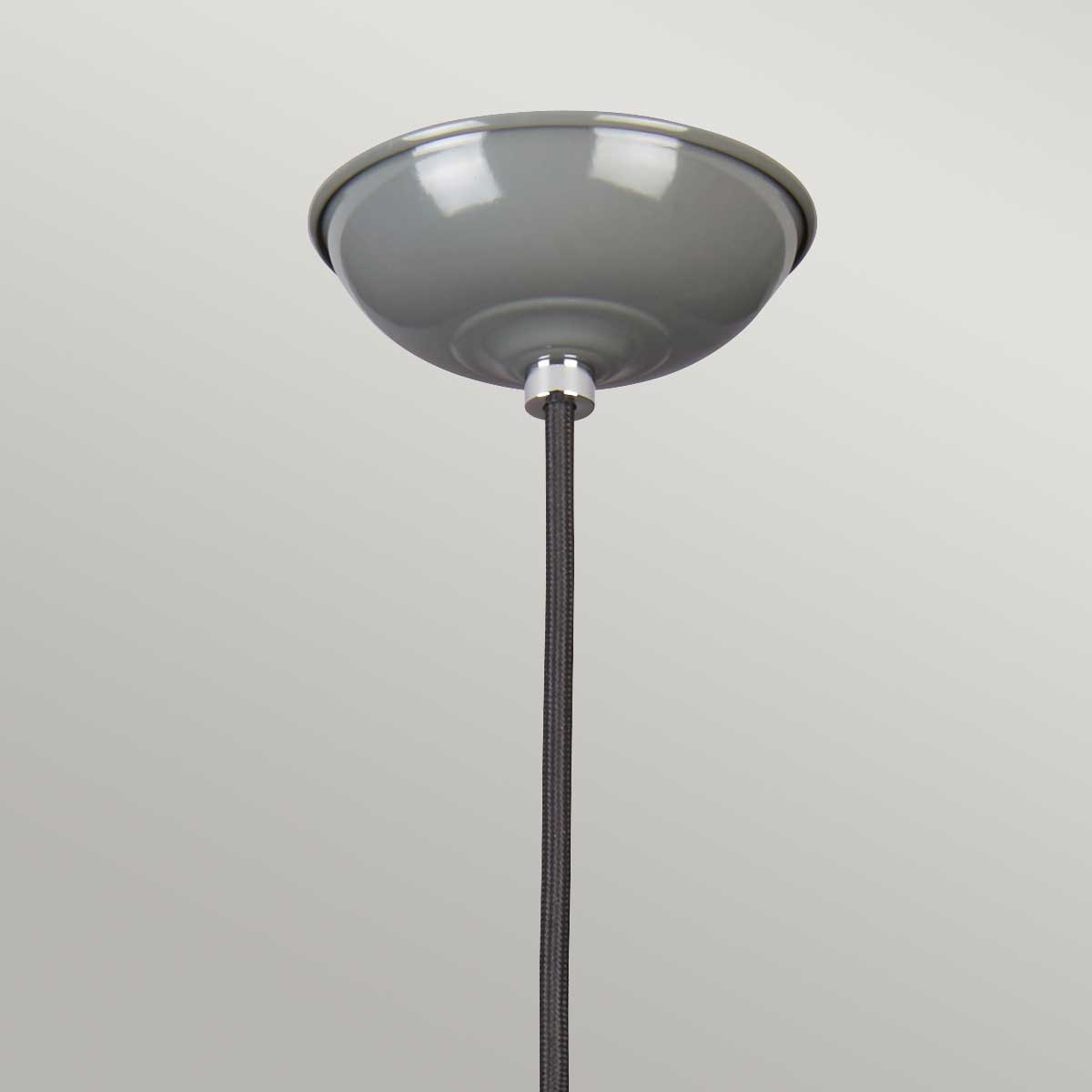 Elstead Lighting  Pendant from the Franklin range. Franklin 1 Light Pendant Product Code = FRANKLIN-P-GY
