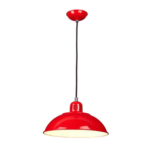 Elstead Lighting  Pendant from the Franklin range. Franklin 1 Light Pendant Product Code = FRANKLIN-P-RED