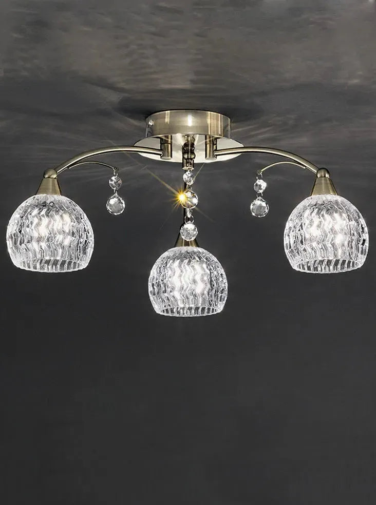 Franklite - FL2296/3 - Ceiling Flush