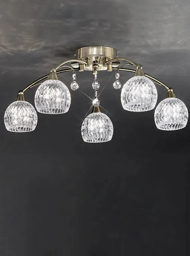 Franklite - FL2296/5 - Ceiling Flush