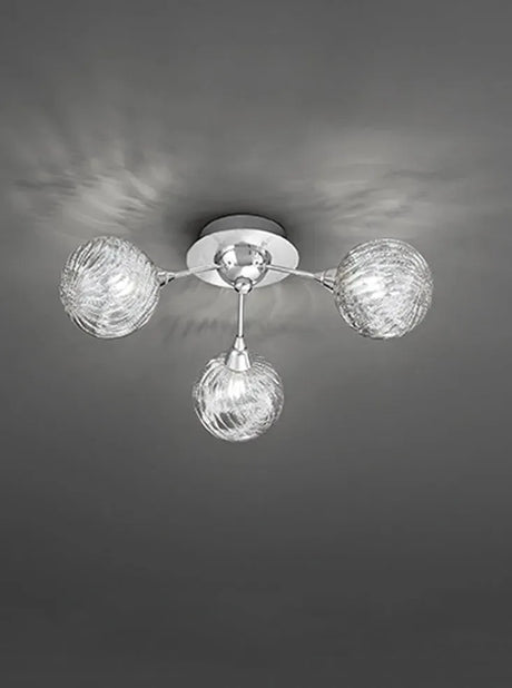 Franklite - FL2329/3 - Ceiling Flush