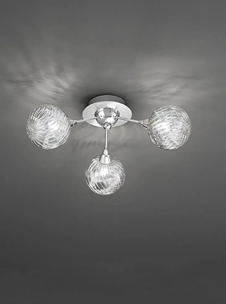 Franklite - FL2329/3 - Ceiling Flush