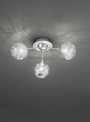 Franklite - FL2329/3 - Ceiling Flush