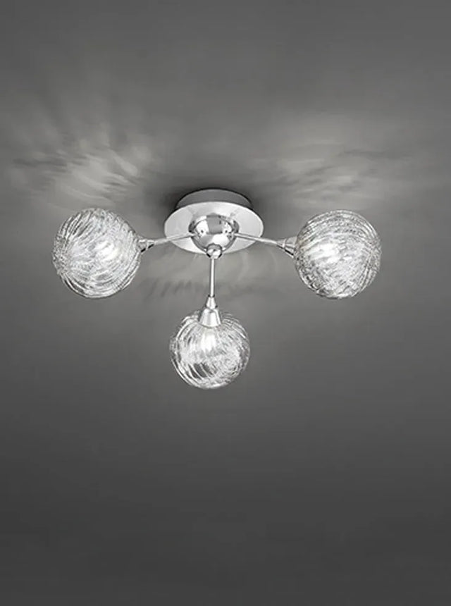 Franklite - FL2329/3 - Ceiling Flush