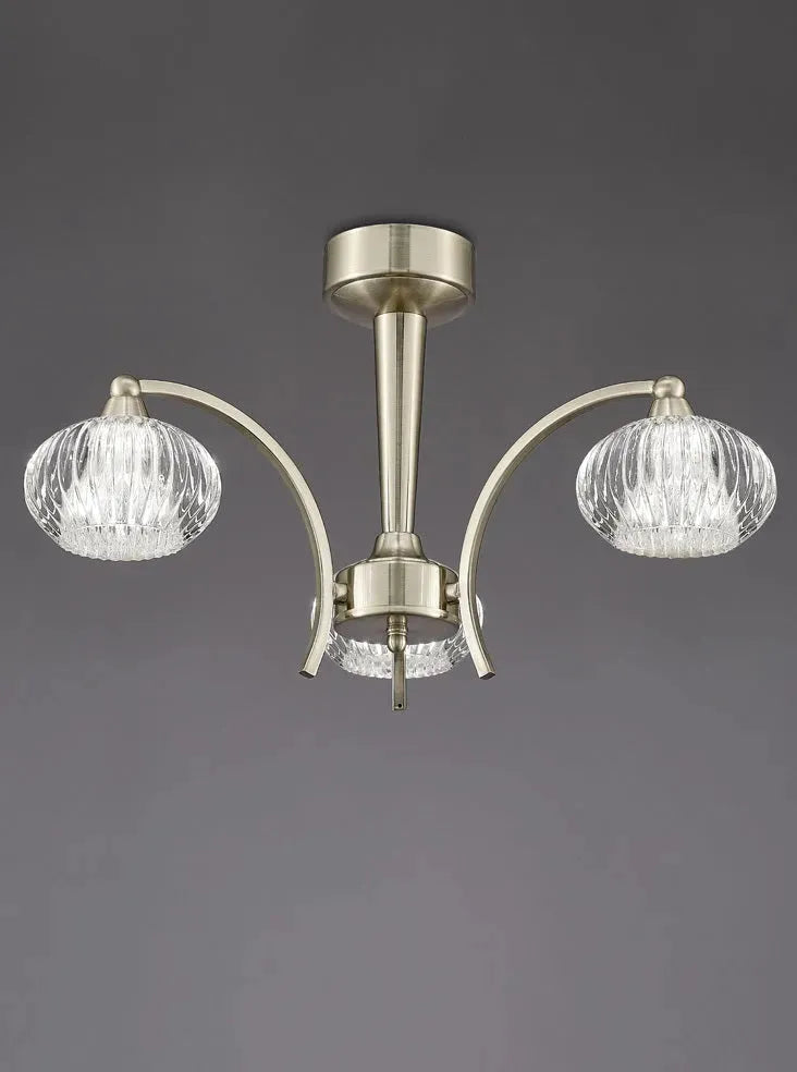 Franklite - FL2335/3 - Ceiling Flush