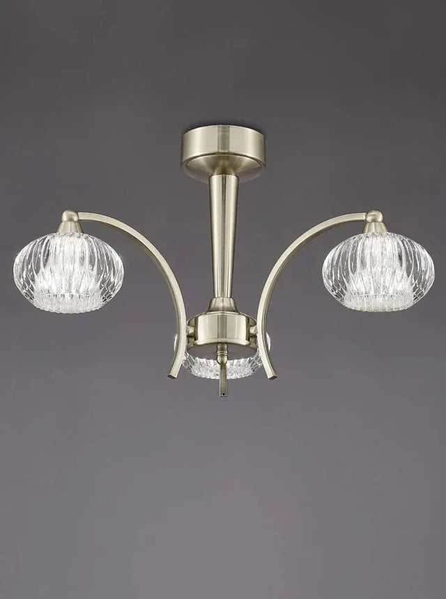 Franklite - FL2335/3 - Ceiling Flush