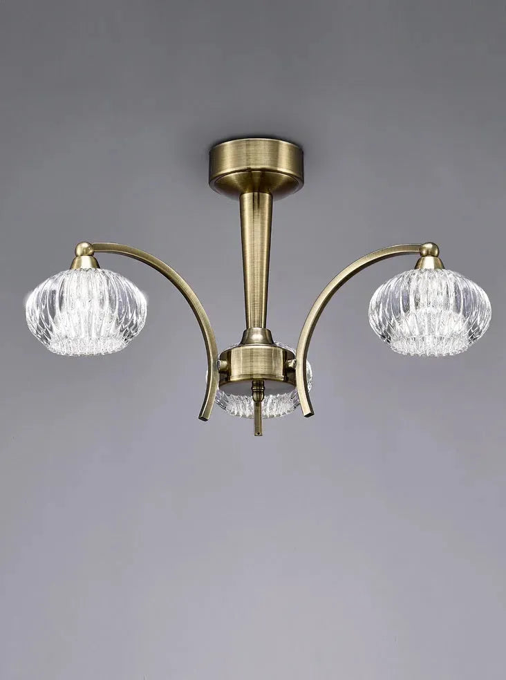 Franklite - FL2336/3 - Ceiling Flush