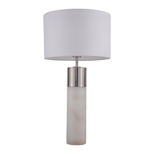 Magnalux Freya Satin Chrome Table Lamp Part Number - FRE01SCTL