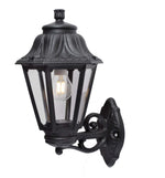 Magnalux Bisso/Anna Black Clear E27 Wall Light Part Number - BISSO/ANNA