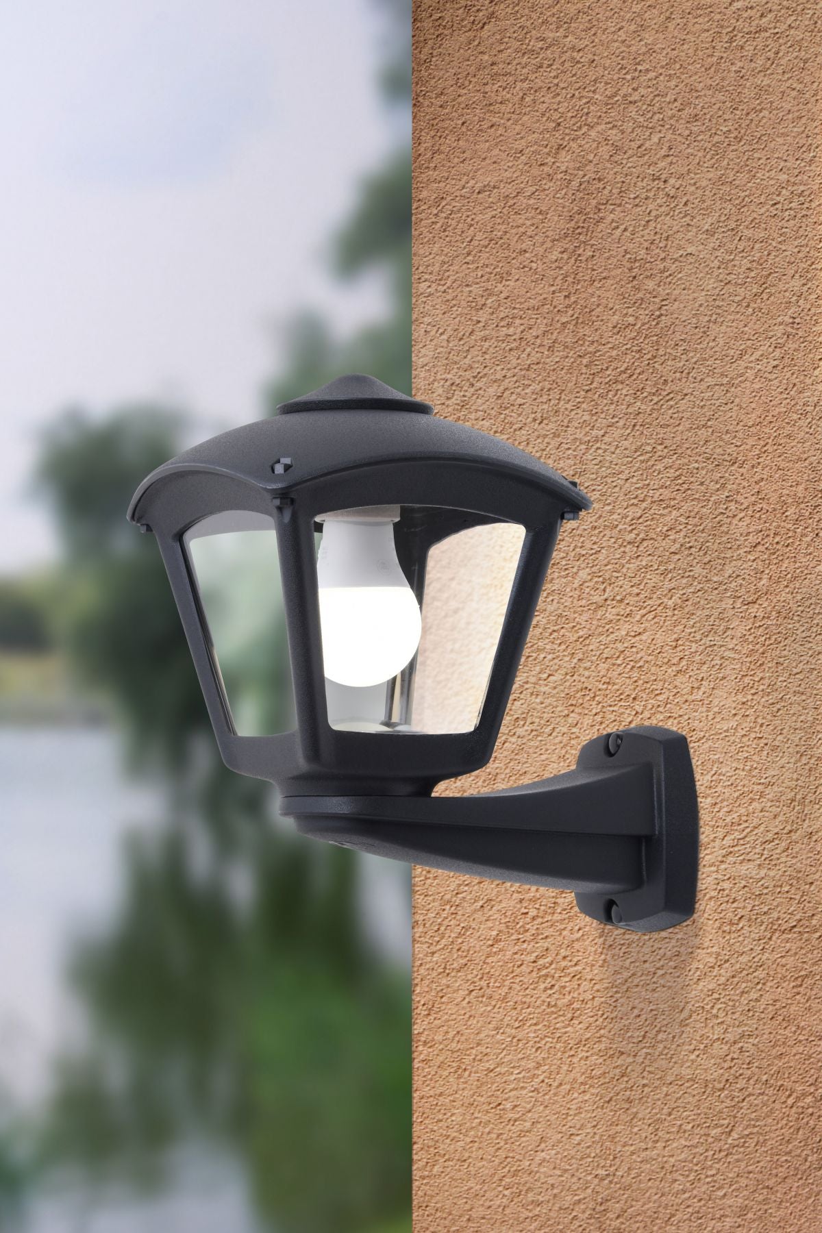 Magnalux Nardo Roby Black Wall Light Part Number - NARDO/ROBYBL