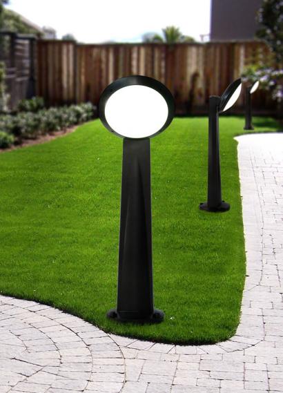 Magnalux Gabri Remi Lucia 1-Light E27 Black Post Part Number - GABRI/REMI/LUCIA1LBL