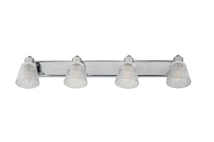 Magnalux Gatsby 4 Light Bathroom Ceiling Light Polished Chrome Part Number - GAT04CH