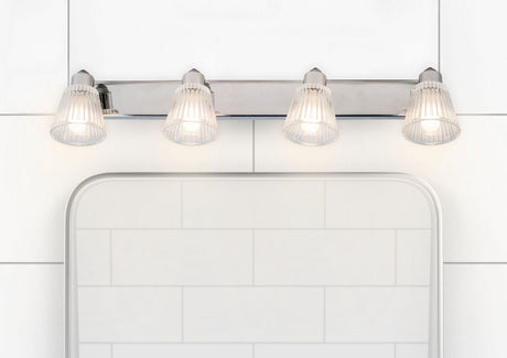 Magnalux Gatsby 4 Light Bathroom Ceiling Light Polished Chrome Part Number - GAT04CH