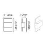 Norlys Geneve E27 Wall Lantern - Graphite GENEVE-E27-GRA