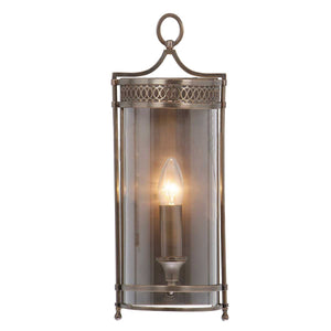 Elstead Lighting Wall Light from the Guildhall range. Guildhall 1 lt Wall Light Product Code = GH-WB-DB