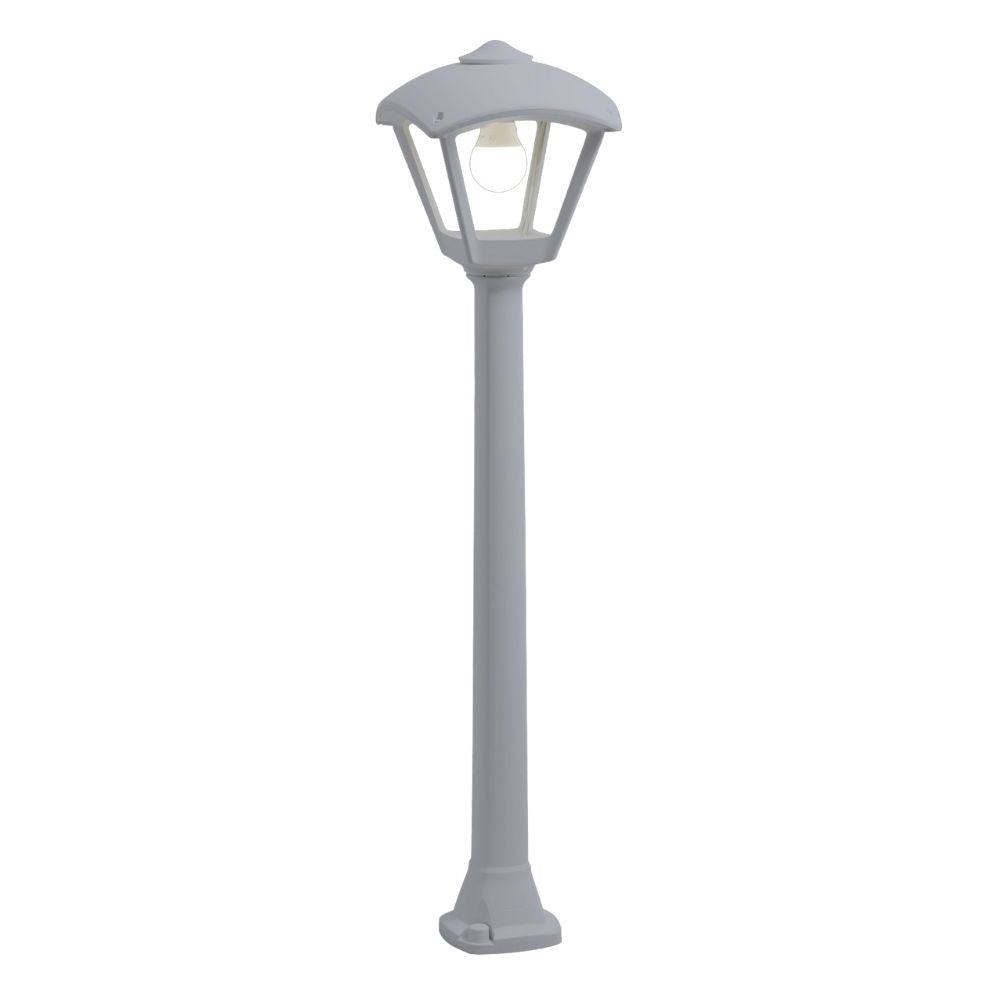 Magnalux GIAFFA/DARIOGY Giaffa Dario Grey 8.5W CCT Post Light FUMAGALLI