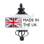 Elstead Lighting Lamp Post from the Grampian range. Grampian 1 Light Lamp Head Only – SKU GL1-BLACK