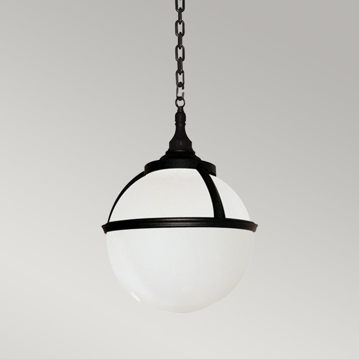 Elstead Lighting Outdoor Hanging from the Glenbeigh range. Glenbeigh 1 Light Chain Lantern Product Code = GLENBEIGH-CHAIN
