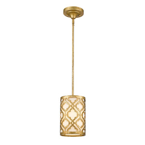 Gilded Nola Pendant from the Arabella range. Arabella 1 Light Duo-Mount Mini Pendant Product Code = GN-ARABELLA-MP