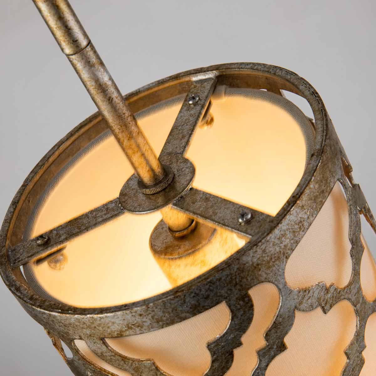 Gilded Nola Pendant from the Arabella range. Arabella 1 Light Duo-Mount Mini Pendant Product Code = GN-ARABELLA-MP