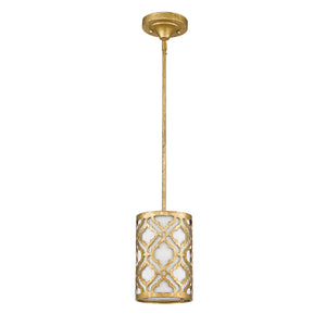 Gilded Nola Pendant from the Arabella range. Arabella 1 Light Duo-Mount Mini Pendant Product Code = GN-ARABELLA-MP