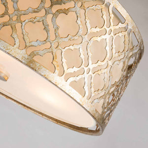 Gilded Nola Pendant from the Arabella range. Arabella 3 Light Duo-Mount Large Pendant Product Code = GN-ARABELLA-P-L