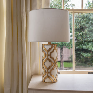 Gilded Nola Table Lamp from the Arabella range. Arabella 1 Light Table Lamp Product Code = GN-ARABELLA-TL-G