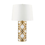 Gilded Nola Table Lamp from the Arabella range. Arabella 1 Light Table Lamp Product Code = GN-ARABELLA-TL-G