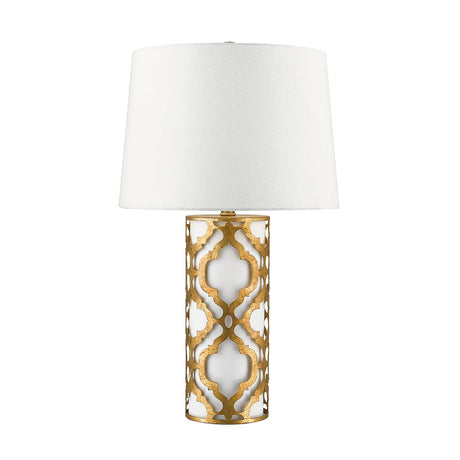 Gilded Nola Table Lamp from the Arabella range. Arabella 1 Light Table Lamp Product Code = GN-ARABELLA-TL-G
