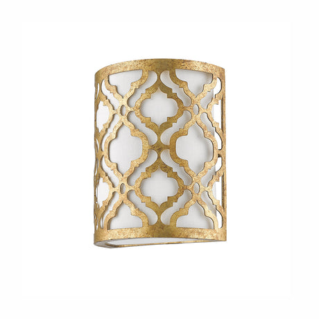 Gilded Nola Wall Light from the Arabella range. Arabella 1 Light Wall Light Product Code = GN-ARABELLA1