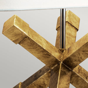 Gilded Nola Table Lamp from the Jackson Square range. Jackson Square 1 Light Table Lamp  Product Code = GN-JACKSON-SQUARE-TL