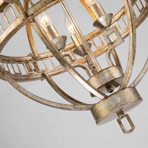 Gilded Nola Pendant from the Lemuria range. Lemuria 3 Light Globe Pendant Product Code = GN-LEMURIA-3P-A
