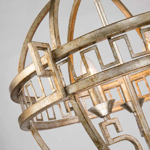 Gilded Nola Pendant from the Lemuria range. Lemuria 3 Light Globe Pendant Product Code = GN-LEMURIA-3P-A