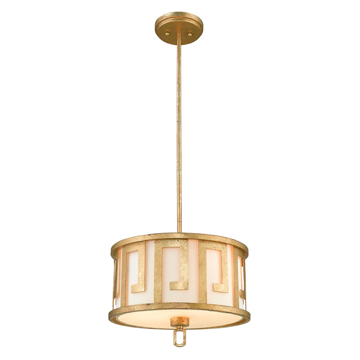 Gilded Nola Pendant from the Lemuria range. Lemuria 2 Light Medium Pendant Product Code = GN-LEMURIA-P-M