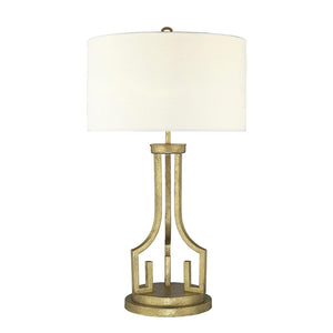 Gilded Nola Table Lamp from the Lemuria range. Lemuria 1 Light Table Lamp  Product Code = GN-LEMURIA-TL