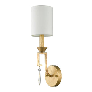 Gilded Nola Wall Light from the Lemuria range. Lemuria 1 Light Wall Light Product Code = GN-LEMURIA1