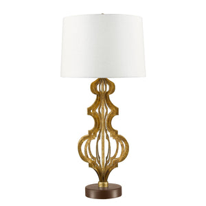Gilded Nola Table Lamp from the Octavia range. Octavia 1 Light Table Lamp  Product Code = GN-OCTAVIA-TL-GD