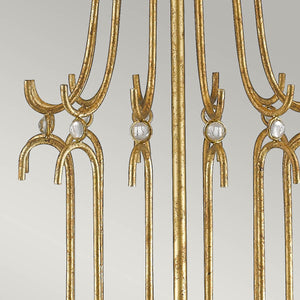 Gilded Nola Table Lamp from the Stella range. Stella 1 Light Table Lamp - Distressed Gold Product Code = GN-STELLA-TL-GD