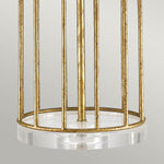 Gilded Nola Table Lamp from the Stella range. Stella 1 Light Table Lamp - Distressed Gold Product Code = GN-STELLA-TL-GD