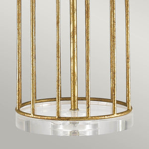Gilded Nola Table Lamp from the Stella range. Stella 1 Light Table Lamp - Distressed Gold Product Code = GN-STELLA-TL-GD