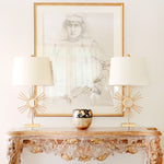Gilded Nola Table Lamp from the Sun King range. Sun King 1 Light Table Lamp  Product Code = GN-SUN-KING-TL