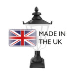 Elstead Lighting Pedestal Lantern from the Grampian range. Grampian 1 Light Pedestal Lantern – SKU GN1-BLACK